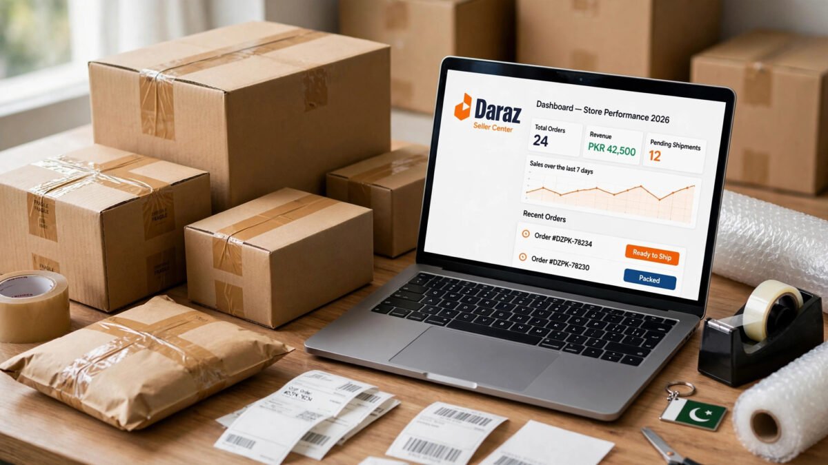 Daraz Par Selling Kaise Start Karen? (2026 Seller Guide)