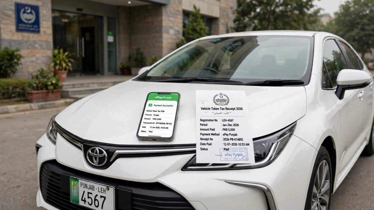 Vehicle Token Tax Punjab 2026: Online Pay Kaise Karen?
